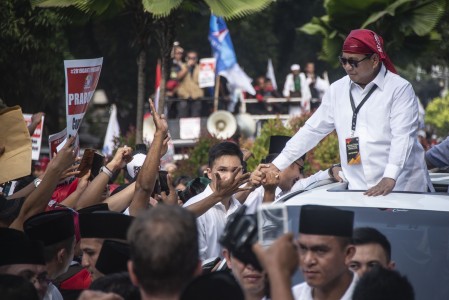 Janji pertama Prabowo: Saya bela rakyat miskin
