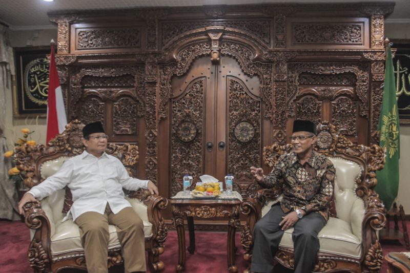 Prabowo tetap tenang soal pembentukan tim kampanye
