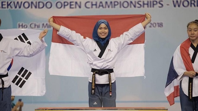 Defia Rosmaniar persembahkan emas pertama untuk Indonesia