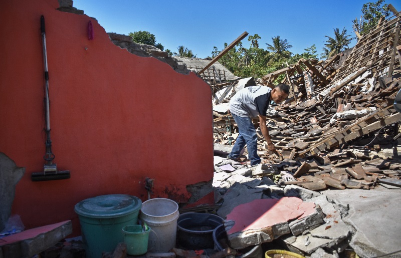 Korban meninggal dunia akibat gempa Lombok menjadi 515 jiwa