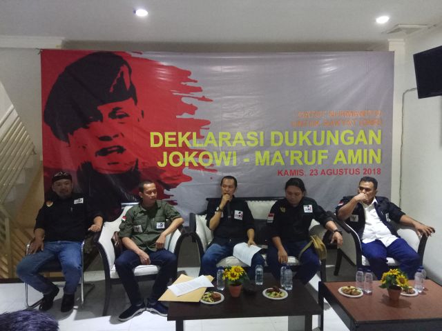 GNR dukung Jokowi-Maruf Amin di Pilpres 2019