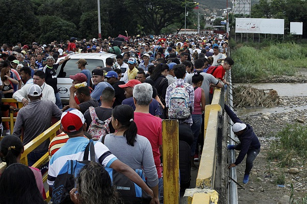 Bantah krisis kemanusiaan, Wapres Venezuela: Aliran migrasi normal