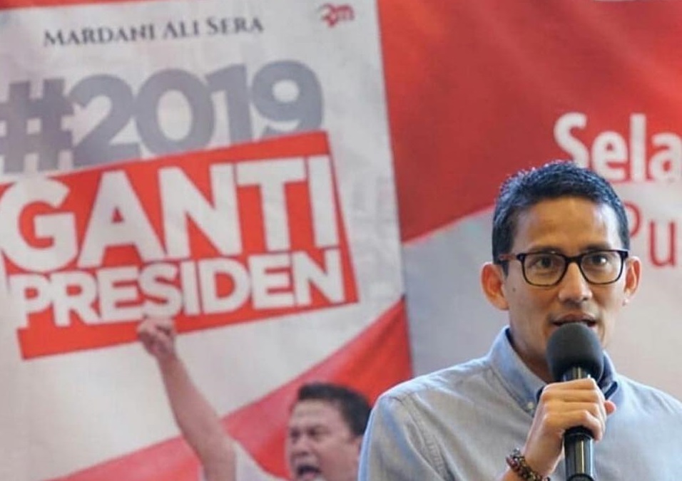 Gerindra: #2019GantiPresiden bukan bagian dari Prabowo-Sandi