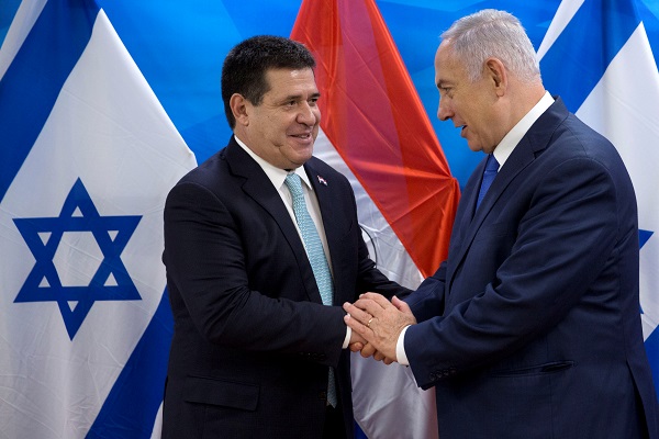 Paraguay kembalikan kedubesnya dari Tel Aviv ke Yerusalem, Israel berang