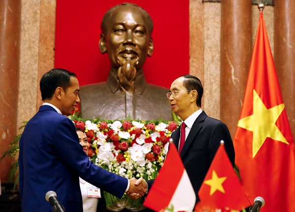 Presiden Jokowi targetkan perdagangan RI-Vietnam tahun 2020 capai US$10 miliar