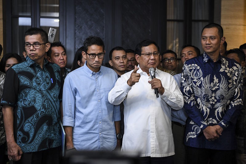 Prabowo: SBY itu Godfather dan akan jadi juru kampanye