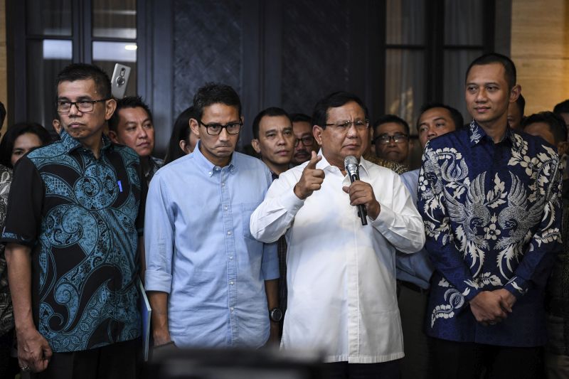 Datangi rumah Prabowo, politikus PDIP bahas dukungan di Pilpres 2019