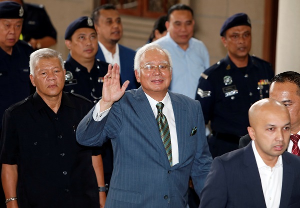 Eks PM Malaysia Najib Razak hadapi 21 dakwaan pencucian uang