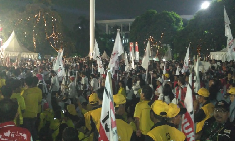 Kubu Jokowi-Maruf telah siapkan slogan 
