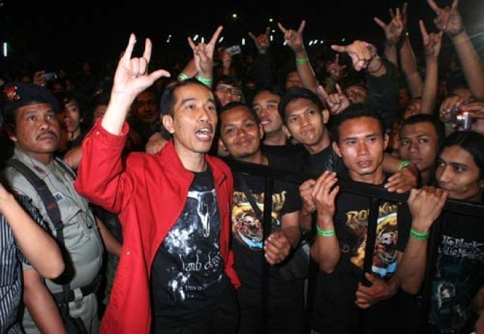Band heavy metal Megadeth undang Jokowi dan Ganjar nonton konser
