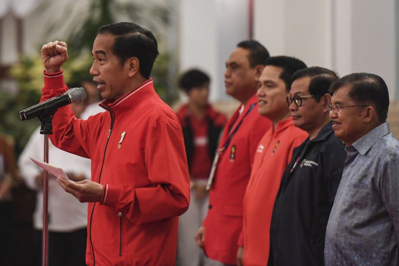 Kesuksesan Asian Games 2018 untungkan Jokowi-Maruf Amin