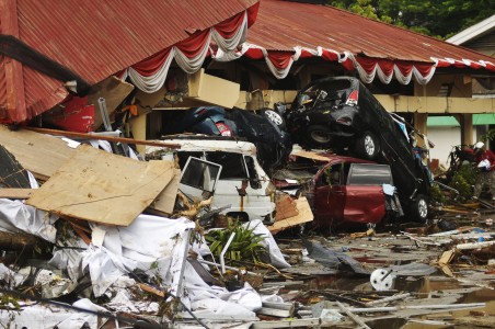 Korban tewas gempa Palu capai 420 jiwa