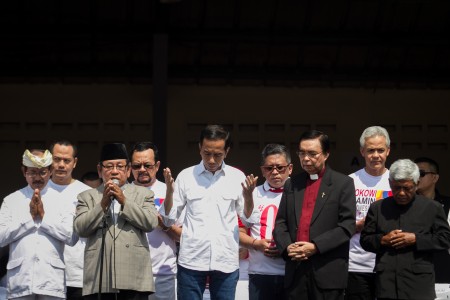Presiden Jokowi sambangi lokasi bencana