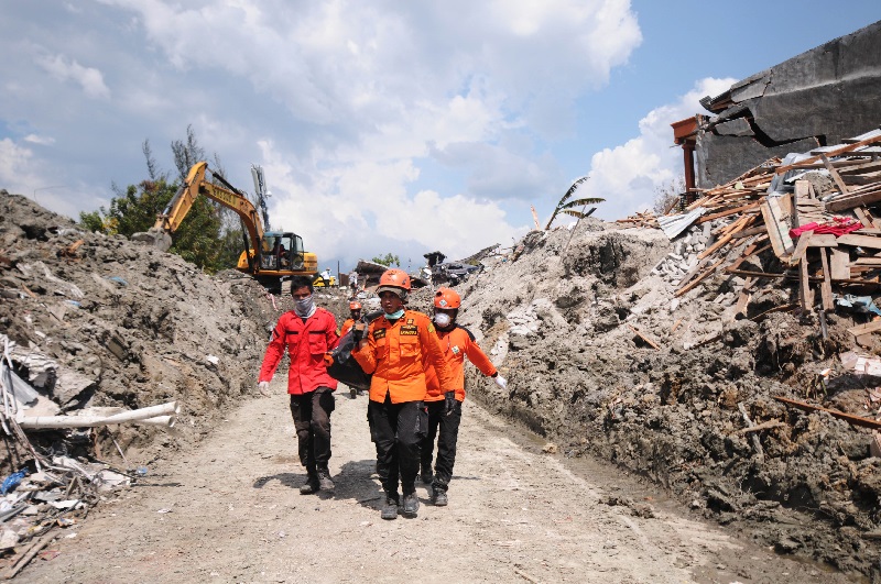 Korban gempa dan tsunami Palu-Donggala capai 1.234 jiwa