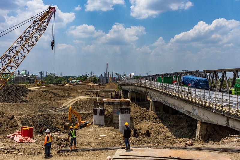 Pembangunan jembatan Bengawan Solo terlambat, kontraktor didenda Rp4 M