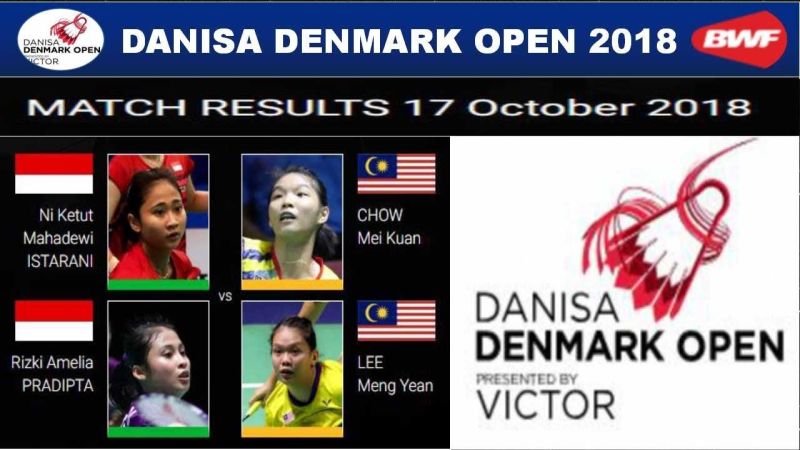 Ganda putri Indonesia bungkam Malaysia di Denmark Open