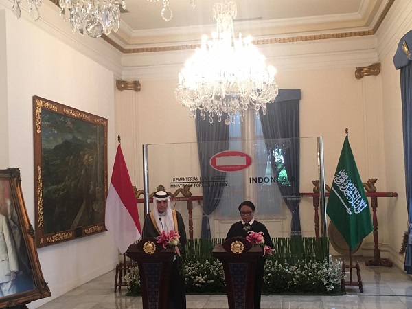 Bertemu Menlu Arab Saudi, Indonesia desak transparansi kasus Khashoggi