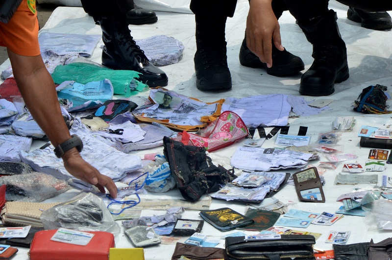 10 kantong jenazah penumpang Lion Air kembali tiba di RS Polri 