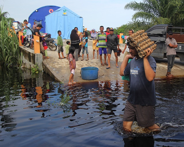 Sungai Kuantan meluap, 4.384 rumah terendam banjir