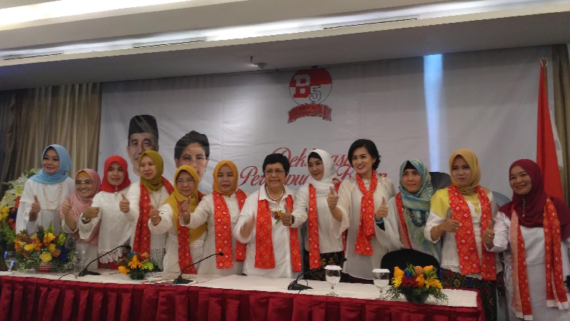 Perempuan Bravo 5 dukung Jokowi-Maruf