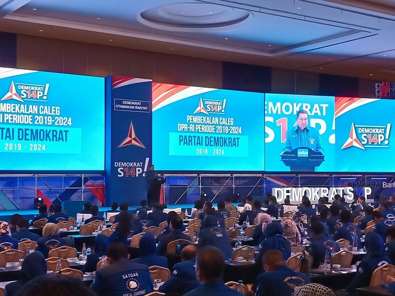 SBY sebut PDI-P dan Gerindra diuntungkan di Pemilu 2019