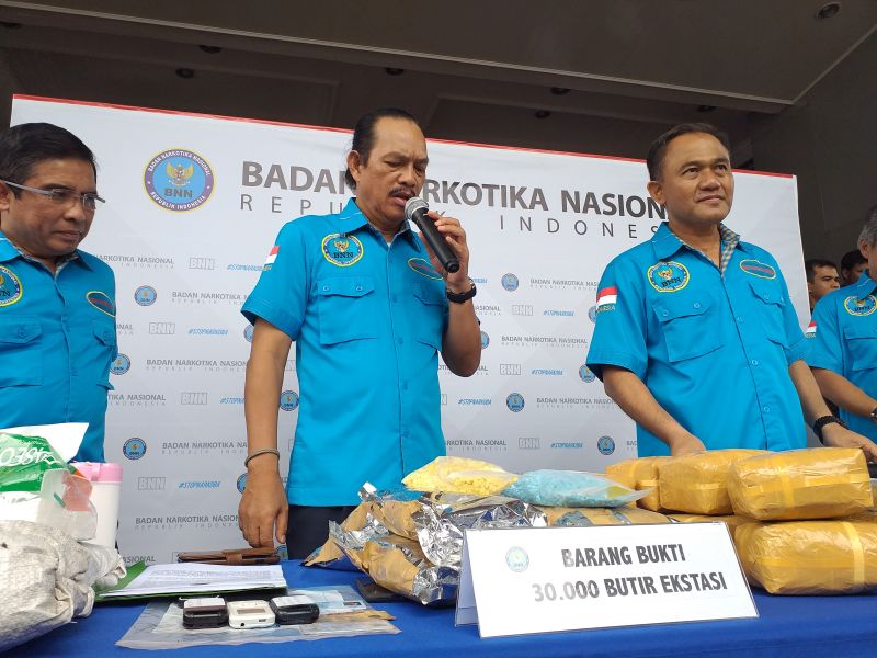 BNN gagalkan penyeludupan 30.000 ekstasi dari Malaysia