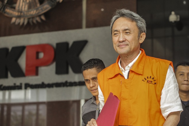 KPK geledah rumah sekretaris pribadi bos Lippo Eddy Sindoro