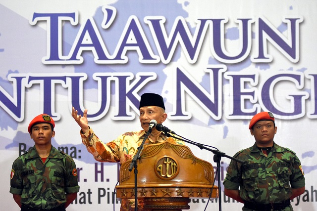 Amien Rais minta Muhammadiyah dukung calon presiden