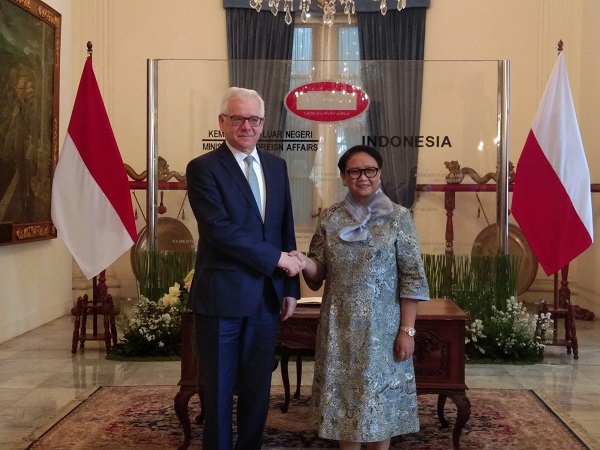 Setelah 21 tahun, menlu Polandia kembali kunjungi Indonesia 