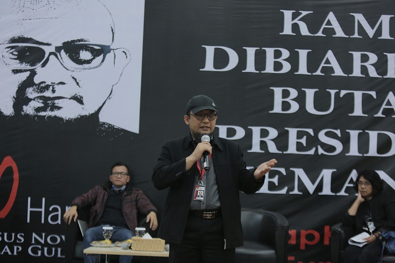 Pegawai KPK desak Jokowi turun tangan ungkap kasus Novel