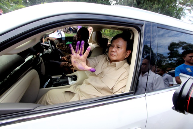 Prabowo tuding media mencari-cari kesalahannya