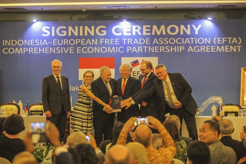 Indonesia tandatangani perjanjian dengan EFTA