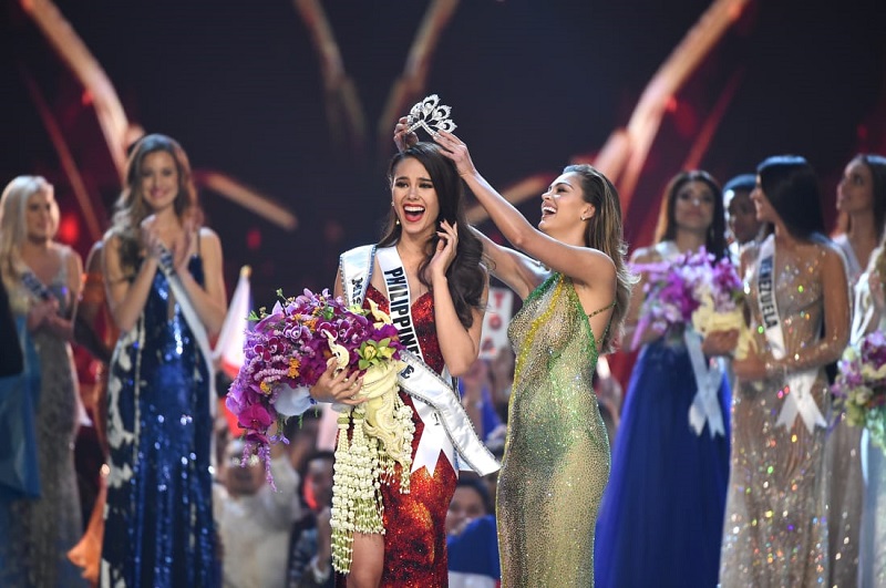 Cantiknya Catriona Gray Miss Universe 2018 dari Filipina