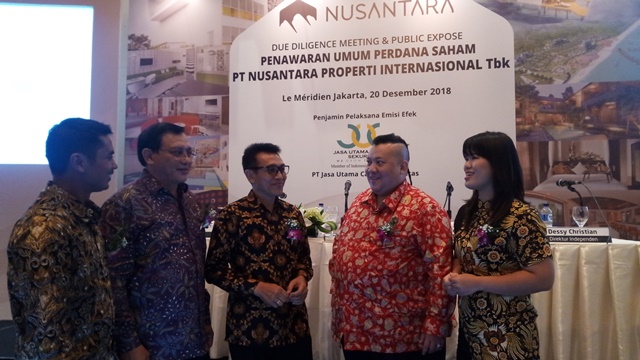 Nusantara Properti catatkan saham perdana