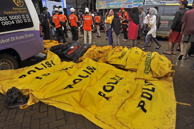 65 korban jiwa tsunami Selat Sunda sudah teridentifikasi