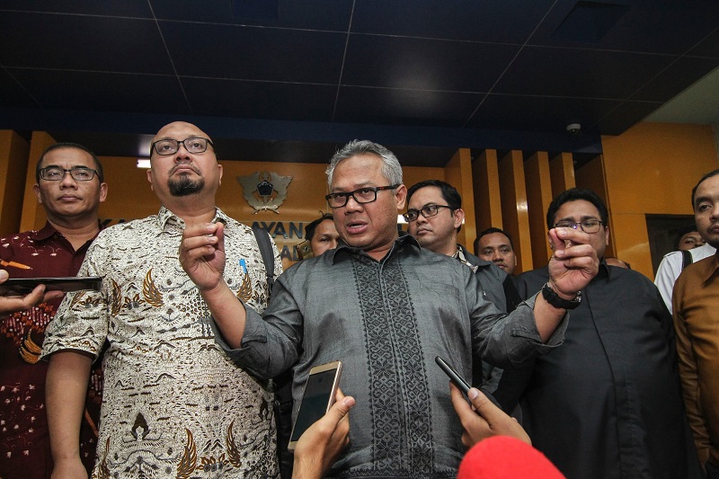 KPU sebut Andi Arief penyebar hoaks 70 juta surat suara tercoblos