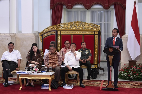 Jokowi klaim ekonomi Indonesia tumbuh positif pada 2018