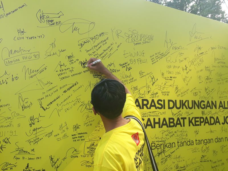 Alumni UI deklarasikan dukungan bagi Jokowi-Ma'ruf