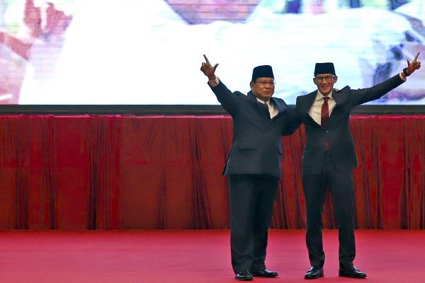 Tim Prabowo-Sandi optimistis menang suara di Banten