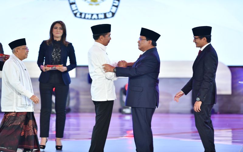 Debat Pilpres 2019, Jokowi pikat pengguna Twitter