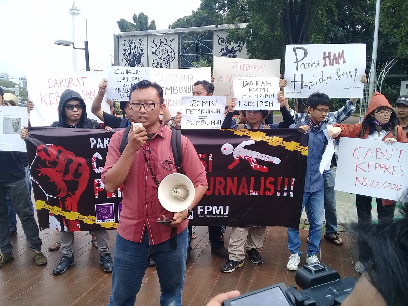 AJI Jakarta juga menolak pemberian remisi pembunuh wartawan