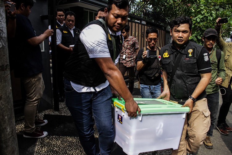 Polisi segel kantor PT Liga Indonesia untuk amankan dokumen