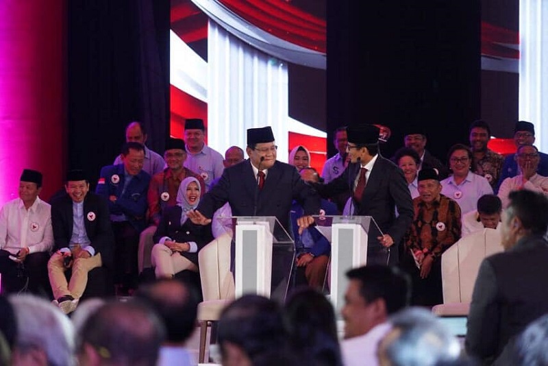 Prabowo-Sandi andalkan debat gaet pemilih mengambang