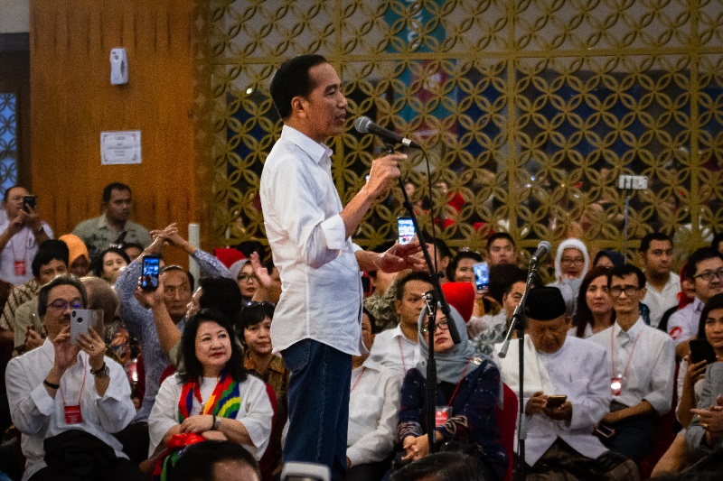 Sembilan kepala daerah dari Maluku Utara dukung Jokowi