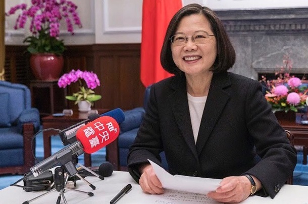 Pidato Tahun Baru Imlek Presiden Taiwan menyindir China