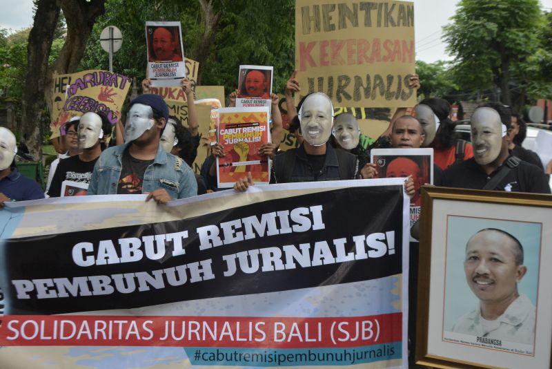 Remisi pembunuh jurnalis pil pahit insan pers