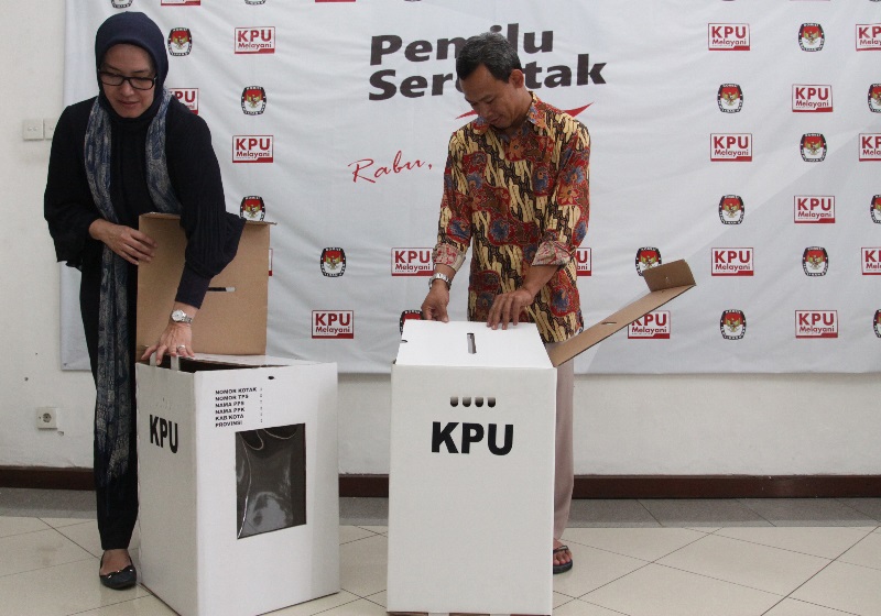 KPU daerah mulai mempersiapkan logistik pemilu