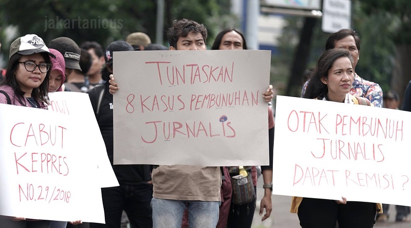 Remisi pembunuh jurnalis ditilik dari sudut pandang HAM