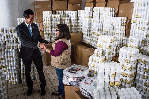 Oposisi Venezuela klaim telah menyalurkan bantuan kemanusiaan