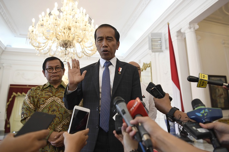 Tema debat kedua pilpres, Jokowi: Sudah saya kerjakan sehari-hari